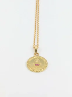 Augis - Médaille Amour diamant et rubis
