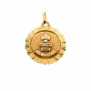 AUGIS - Médaille d'Amour - or jaune, diamants et rubis de synthèses