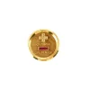AUGIS - Médaille d'amour - or jaune et rubis de synthèse