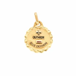 Augis - Médaille d'amour bordure torsadée