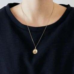 Augis - Médaille d'amour bordure torsadée
