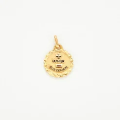 Augis - Médaille d'amour bordure torsadée