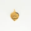 AUGIS - Médaille d'Amour cœur en or jaune