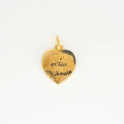 AUGIS - Médaille d'Amour cœur en or jaune