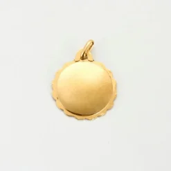 AUGIS - Médaille d’amour en or jaune et gris