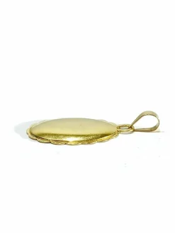 Augis - Médaille d'Amour en or jaune et rubis