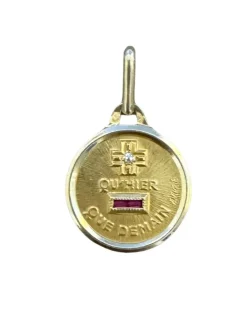 AUGIS - Médaille or jaune + Qu’hier - Que demain