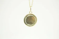 AUGIS - Médaille or jaune rubis diamants