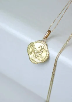 AUGIS - Médaille Religieuse d'Amour Ange Or Jaune