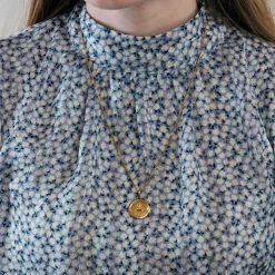 AUGIS - Médaille sentimentale en or jaune