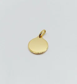 AUGIS - Pendentif médaille d'amour or 