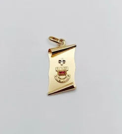 AUGIS - Pendentif médaille d'amour or 
