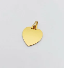 AUGIS - Pendentif médaille d'amour or 