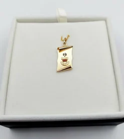 AUGIS - Pendentif médaille d'amour or 