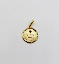 AUGIS - Pendentif médaille d'amour or 