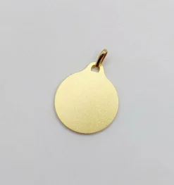 AUGIS - Pendentif médaille d'amour or 
