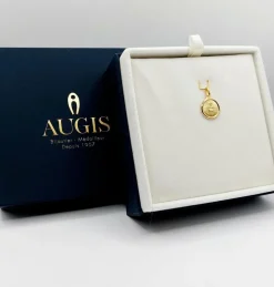 AUGIS - Pendentif médaille d'amour or 