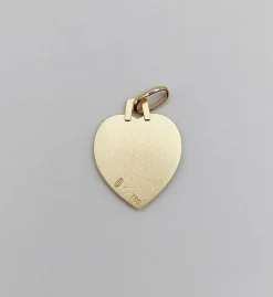 AUGIS - Pendentif médaille d'amour or 