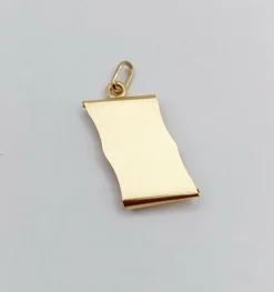 AUGIS - Pendentif médaille d'amour or 