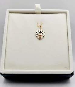 AUGIS - Pendentif médaille d'amour or 
