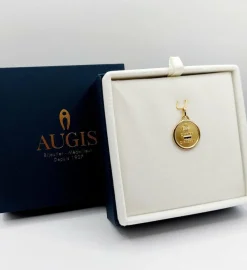 AUGIS - Pendentif médaille d'amour or 