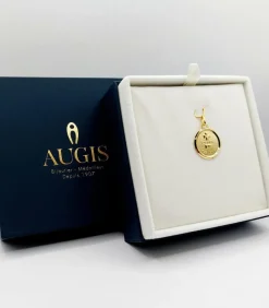 AUGIS - Pendentif médaille d'amour 