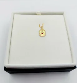 AUGIS - Pendentif médaille d'amour or 