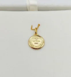 AUGIS - Pendentif médaille d'amour or 