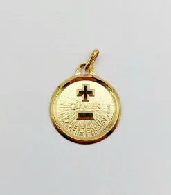 AUGIS - Pendentif médaille d'amour 