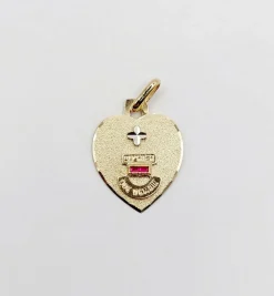 AUGIS - Pendentif médaille d'amour or 