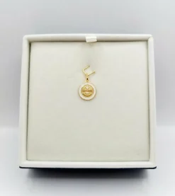 AUGIS Pendentif médaille d'amour or 