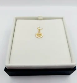AUGIS Pendentif médaille d'amour or 