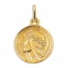 Augis Pendentif Médaille Or jaune