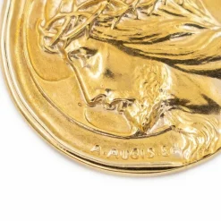 Augis Pendentif Médaille Or jaune