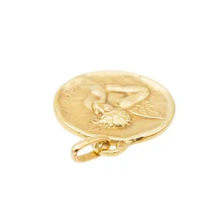 Augis Pendentif Médaille religieuse Or jaune