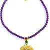 Bacchus collier améthystes, tourmaline