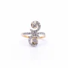 Bague 1900 « toi et moi » diamants