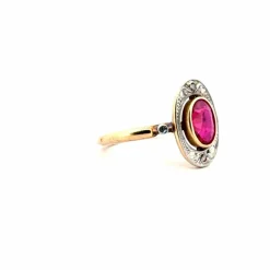Bague Art-Déco Rubis