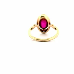 Bague Art-Déco Rubis