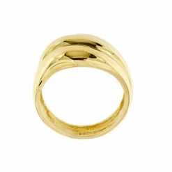Bague à bande bombée