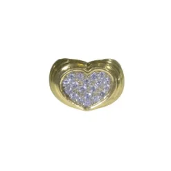 Bague Coeur Diamants