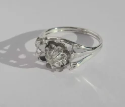 Bague 1950 Diamant Or blanc