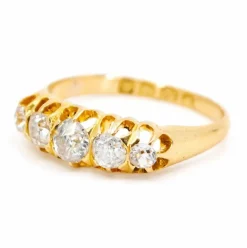 Bague 5 Diamants