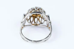 Bague 7 diamants en or blanc
