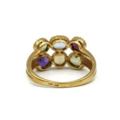 Bague - Or & Pierres de Couleur
