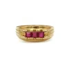 Bague - Or & Rubis