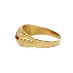 Bague - Or & Rubis