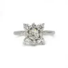 Bague - Or blanc & Diamants