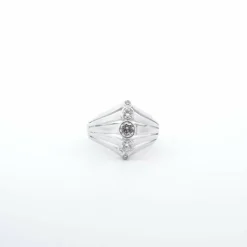 Bague 1940 Or blanc Diamants