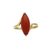 Bague - Or et Corail